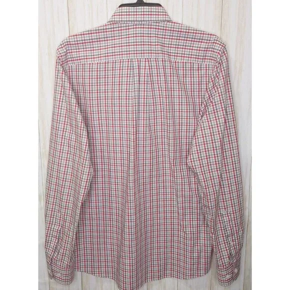 Cutter & Buck Button Up Shirt Men's Size Small Arkansas Razorback Sports - Picture 2 of 9